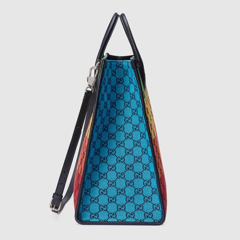 Gucci GG Large Tote Bag Multicolour Shoulder Bag 659980 